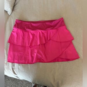 HIND Tennis Skirt - Pink Ruffle